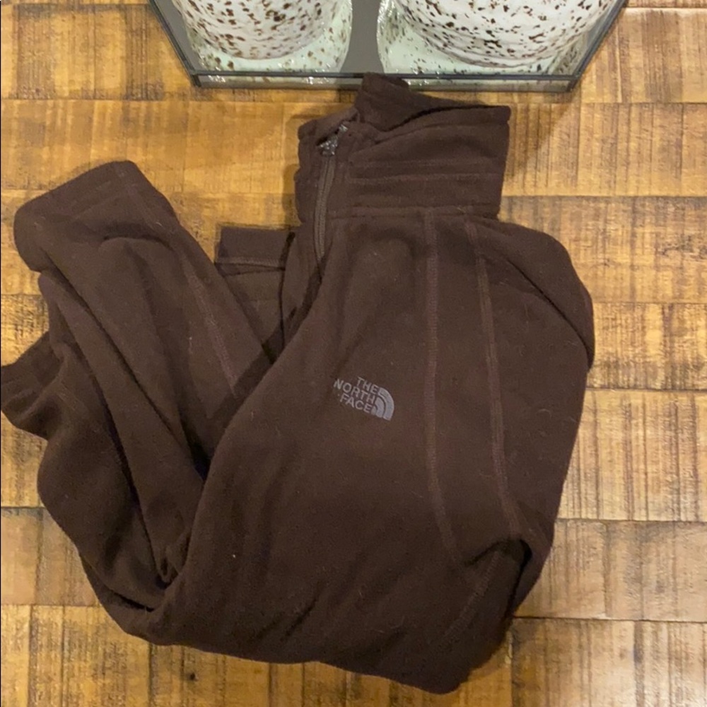 North face Zipup fleece hoodie